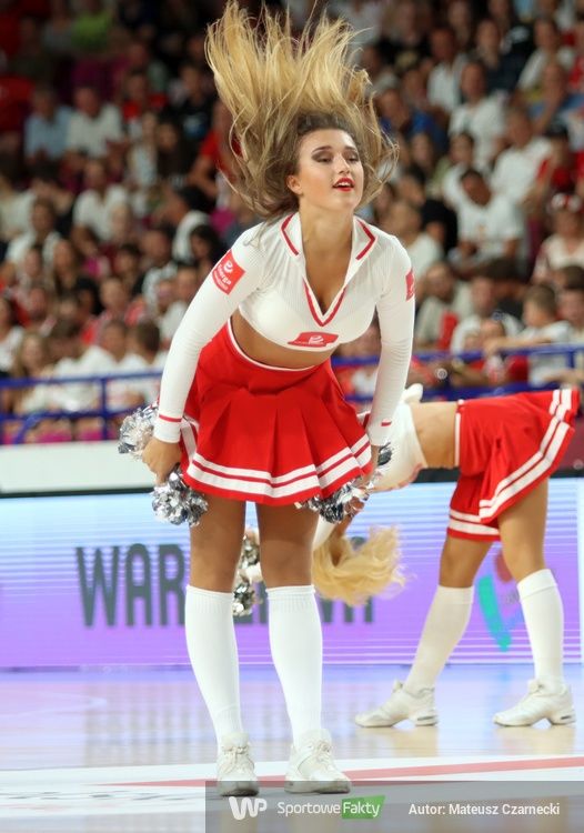 Cheer Angels Cheerleading Academy na meczu reprezentacji Polski (galeria)