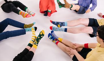 Nie do pary są tylko skarpetki, czyli kolorowy początek wiosny