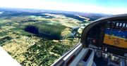 Ogromna dziura nieopodal lotniska w Brazylii. Kuriozalny błąd w Flight Simulator