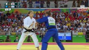 Judo: finał kat. do 48 kg kobiet: Pareto vs Kyeong