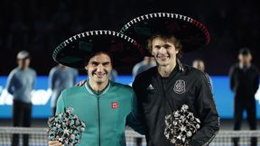 Roger Federer i Alexander Zverev zagrali w Meksyku. Ich mecz oglądała rekordowa publiczność