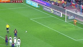Barcelona - Elche: Gol na 3:0 Messiego
