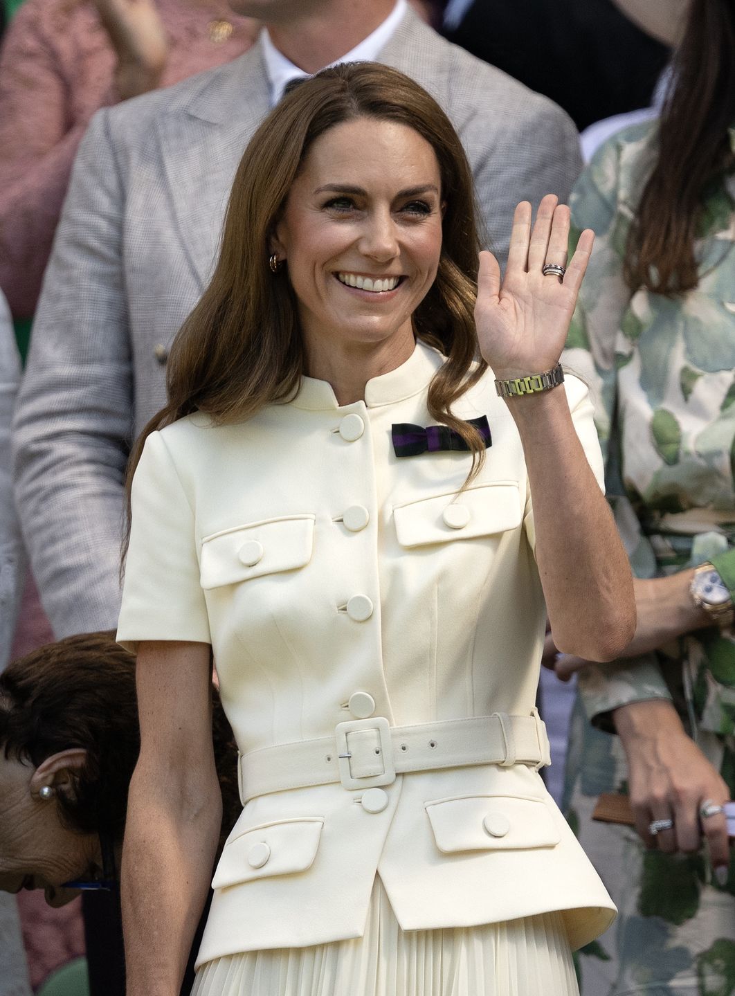 Księżna Kate podczas finału Wimbledonu