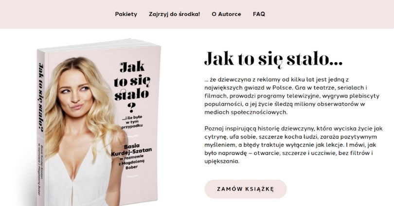 Co dalej z książką o Barbarze Kurdej-Szatan?
