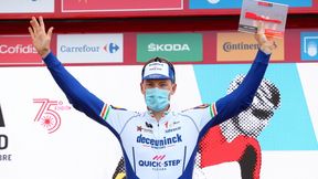 Kolarstwo. Vuelta a Espana. Triumf Sama Bennetta w 4. etapie. Jakub Mareczko trzeci