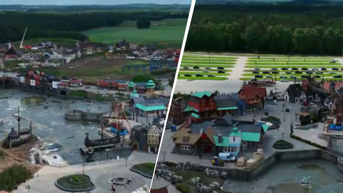 Awaria w parku rozrywki