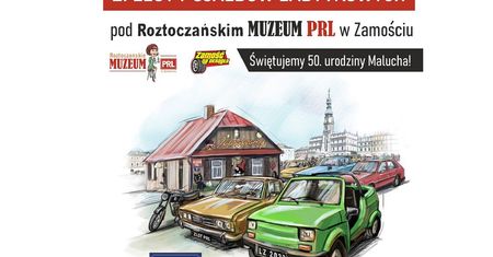 Zlot Pojazdów zabytkowych z PRL i 50 rocznica „malucha” Ponad 140 pojazdów do obejrzenia