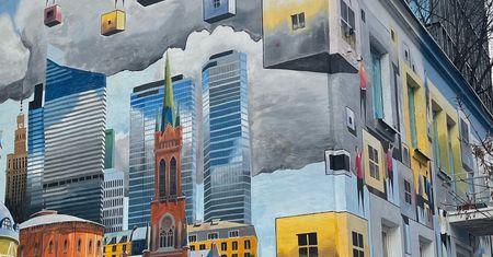 Nowy mural w Warszawie. Nie tylko wygląda, robi też inną niesamowitą rzecz