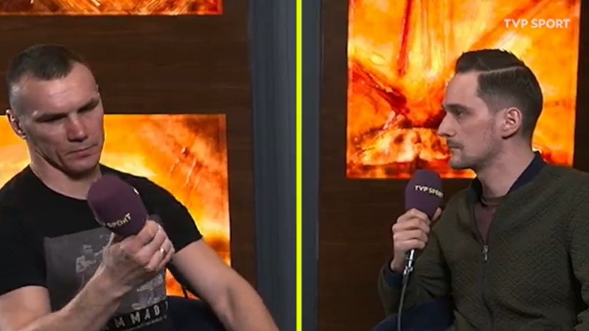 Twitter / TVP Sport / Na zdjęciu: Mateusz Masternak i Piotr Jagiełło