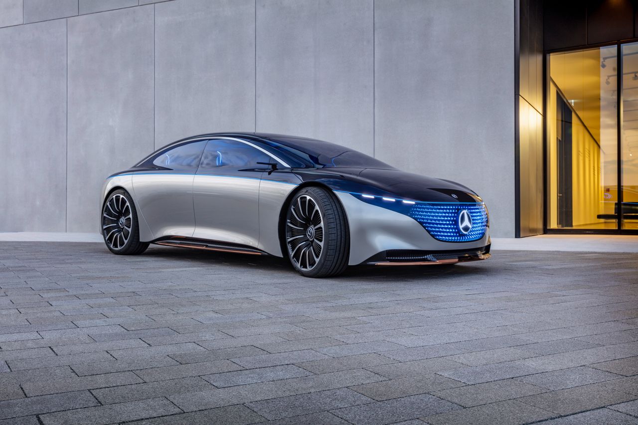Frankfurt 2019: Mercedes-Benz Vision EQS - zapowiedź elektrycznej limuzyny