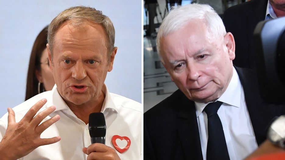 Tusk i Kaczyński