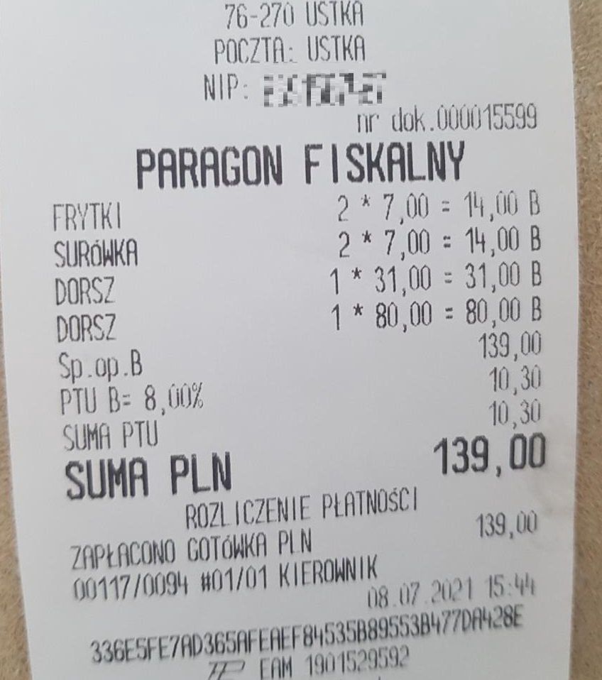 Paragon grozy z Ustki