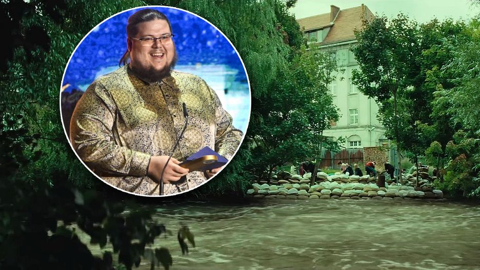 Marek Walczyk odebrał nagrodę na gali Top Seriale za efekty specjalne w "Wielkiej wodzie"