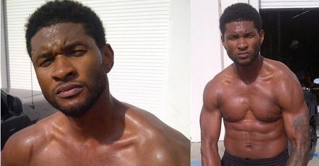 Usher chwali się GOŁĄ KLATĄ! (ZDJĘCIA)