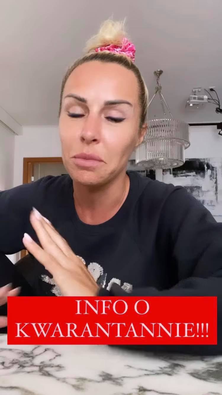 Blanka Lipińska uniknęła kwarantanny