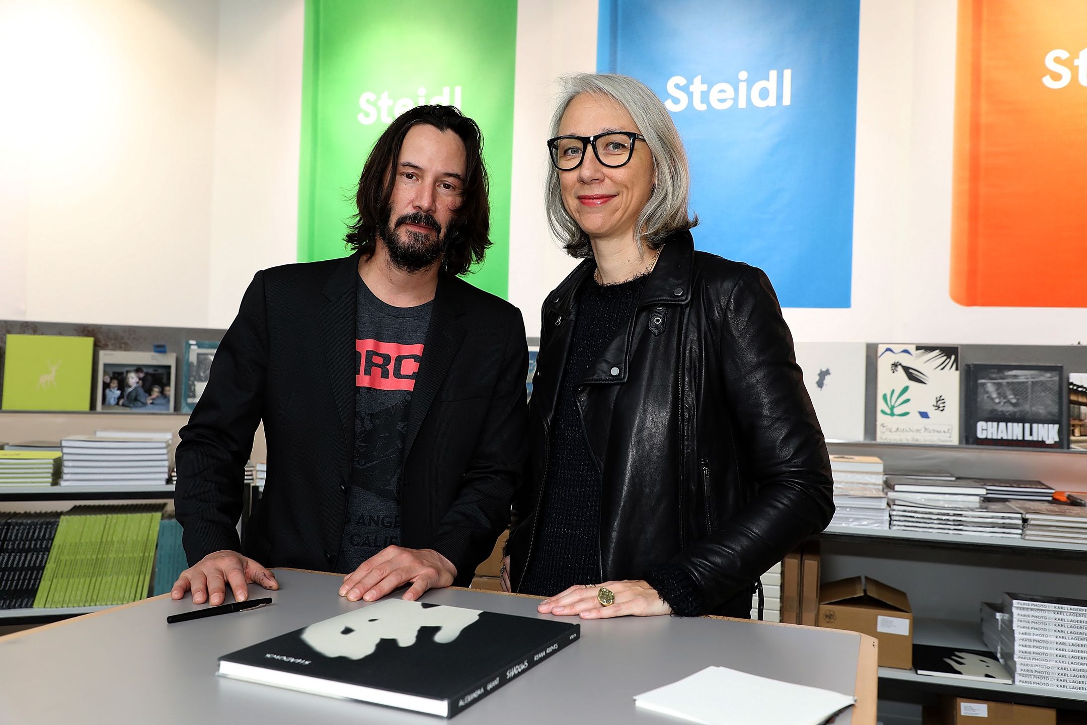 Keanu Reeves i Alexandra Grant