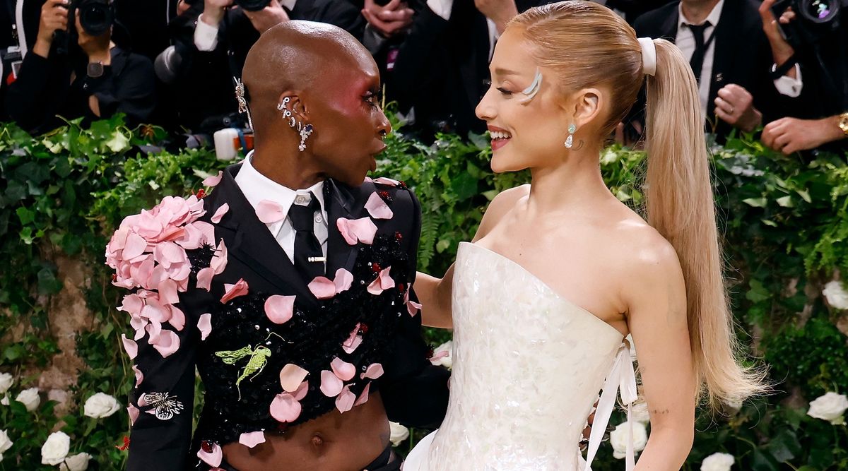 Cynthia Erivo i Ariana Grande podczas ostatniej Met Gala