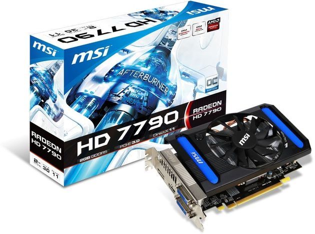 MSI Radeon HD 7790 2GB karta graficzna zdjęcie opakowanie