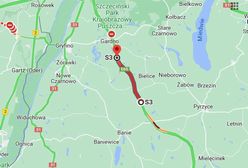 7 aut zderzyło się w drodze nad morze. S3 zablokowana
