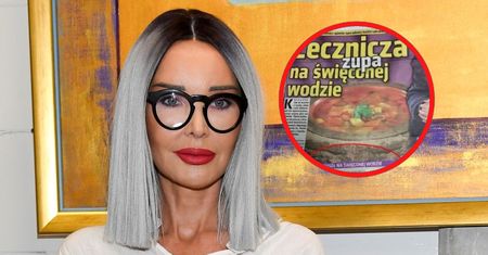 Ewa Minge mówi o wierze i załamuje się nad artykułem z brukowca. "Rosół na wodzie święconej?"