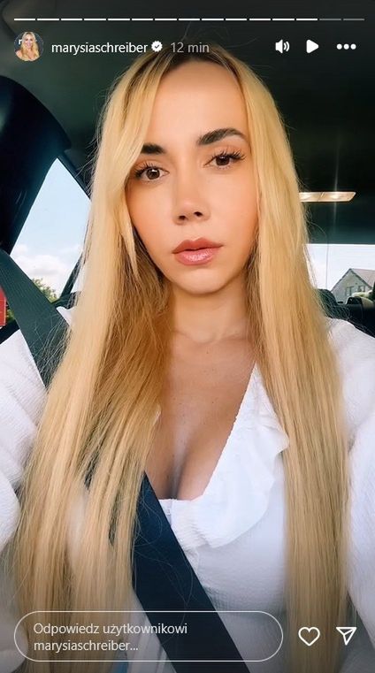 Marianna Schreiber odpaliła się na Instagramie 