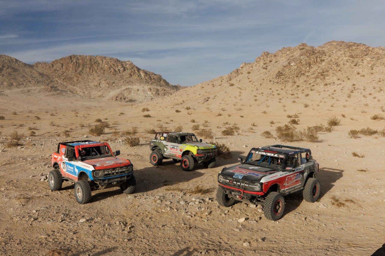 Ford Bronco utrzymuje koronę w klasie Ultra4 w King of the Hammers