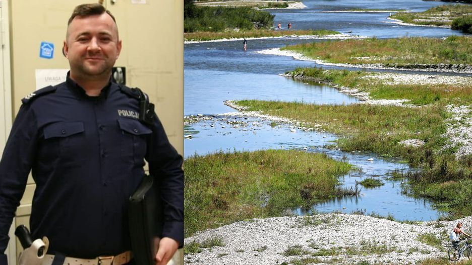 Policjant z kolegą usłyszeli krzyki. Ruszyli natychmiast