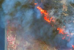 Gehenna turystów na Rodos. Ogień widać aż z kosmosu