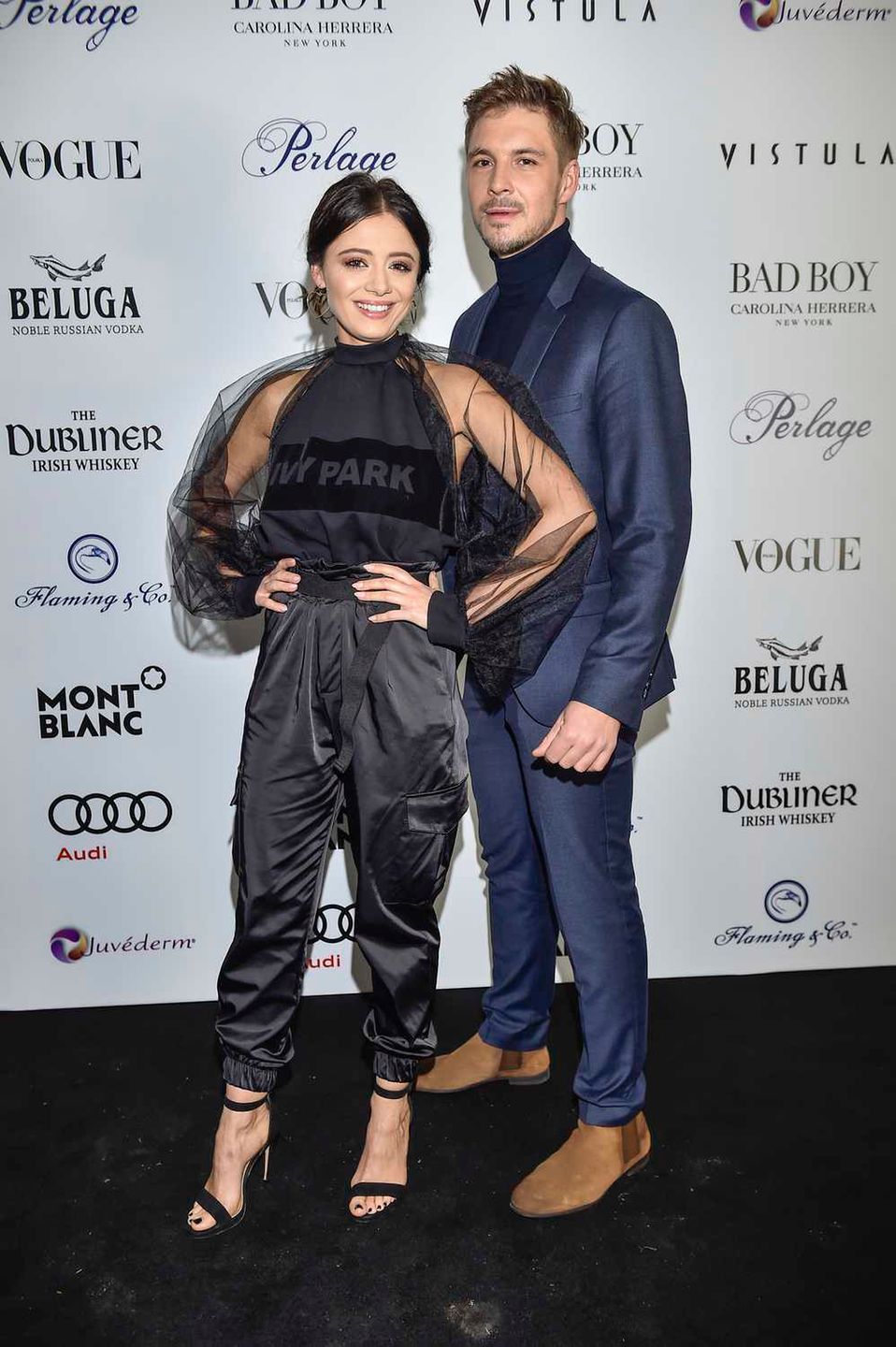 Mikołaj Roznerski, Adriana Kalska - premiera Vogue Man