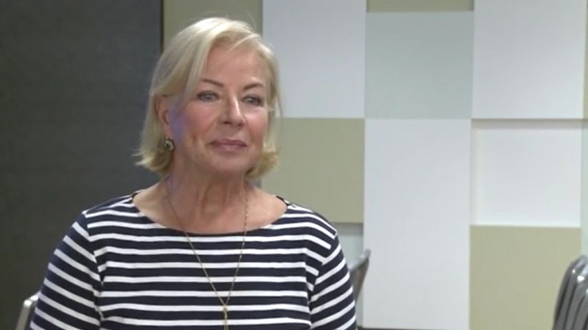 Bożena Dykiel pomimo wieku może się pochwalić szczupłą sylwetką 