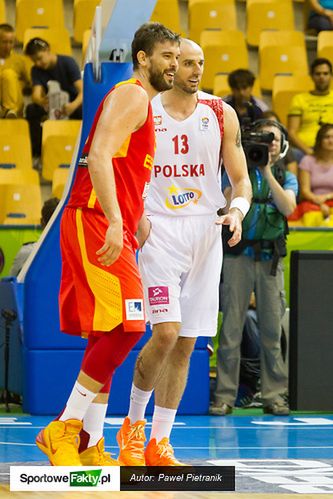 Gasol nie dał żadnych szans Gortatowi w tym pojedynku