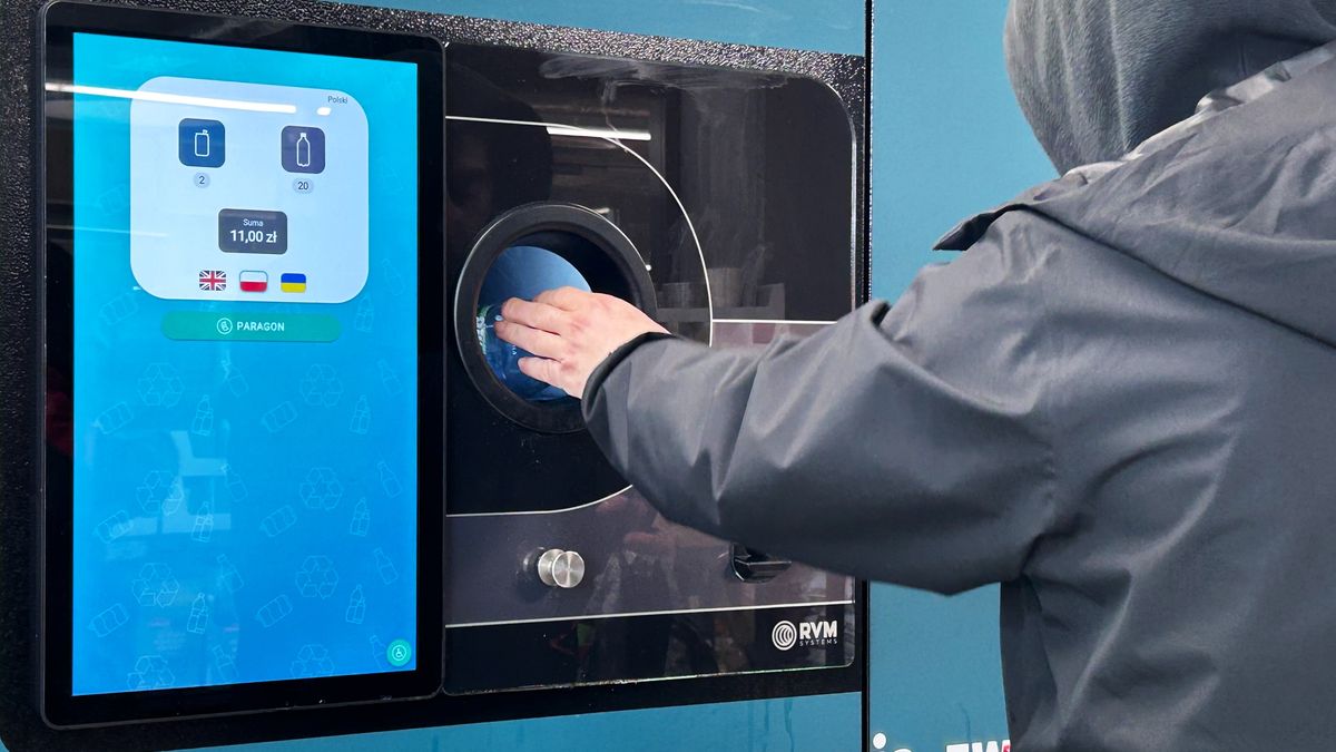 Butelkomat w Lidlu będzie drukował vouchery długoterminowe
