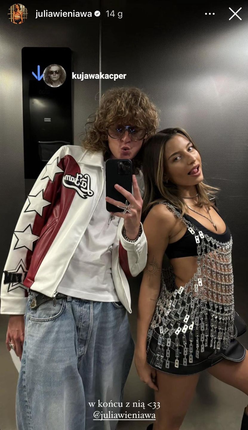 Julia Wieniawa na koncercie Taylor Swift