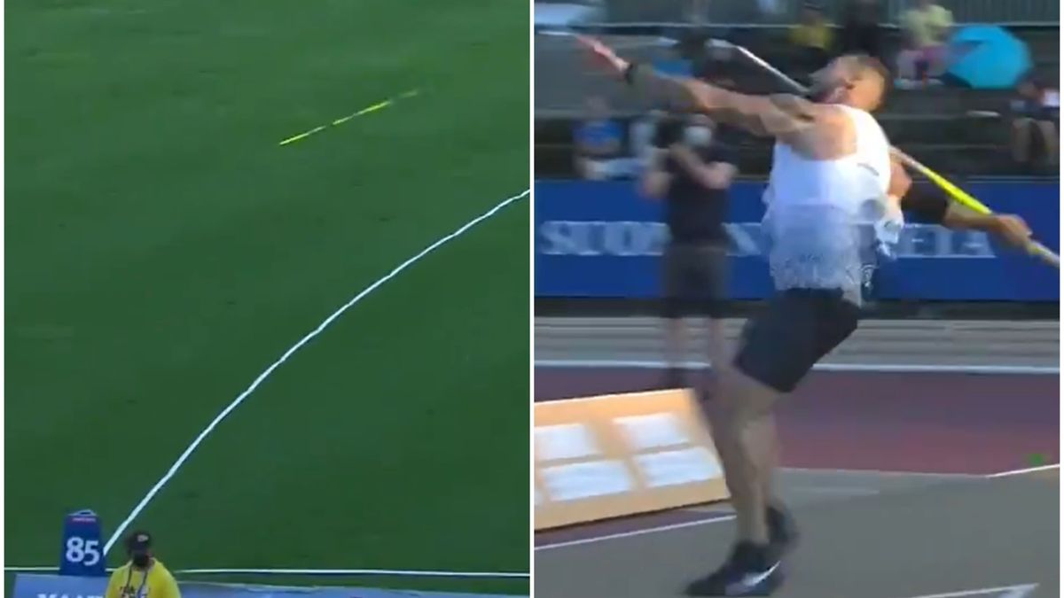 Twitter / Continental Tour Gold / Na zdjęciu: Marcin Krukowski w akcji