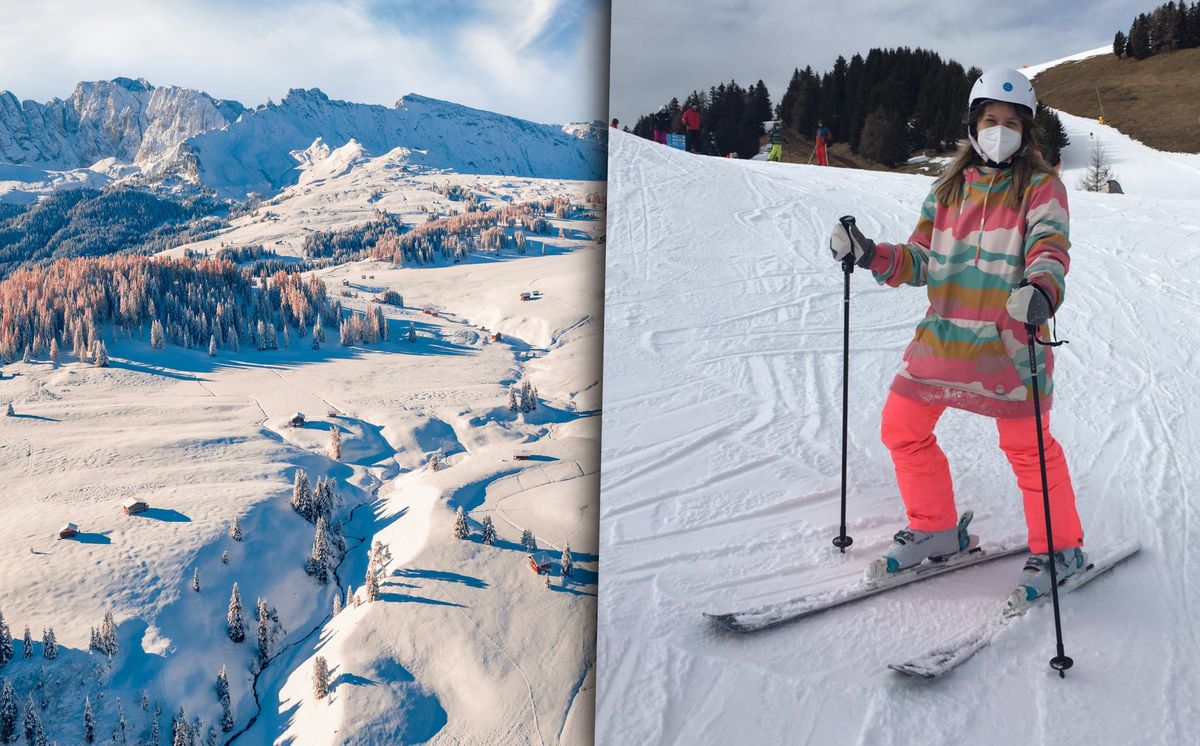 Naukę jazdy na nartach zaczęłam w Południowym Tyrolu 