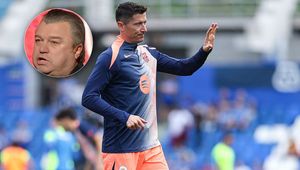 "Lewy" łączony z gigantem. "Robert nakrywa go czapką"
