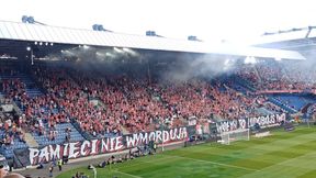 Transparent na stadionie w Krakowie. Przekaz w sprawie Wołynia