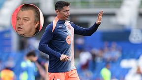 "Lewy" łączony z gigantem. "Robert nakrywa go czapką"