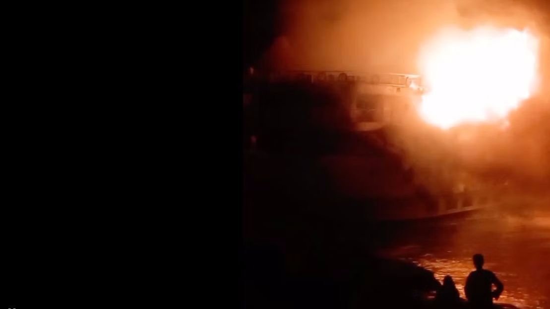 Wideo z po żaru trafiło do sieci