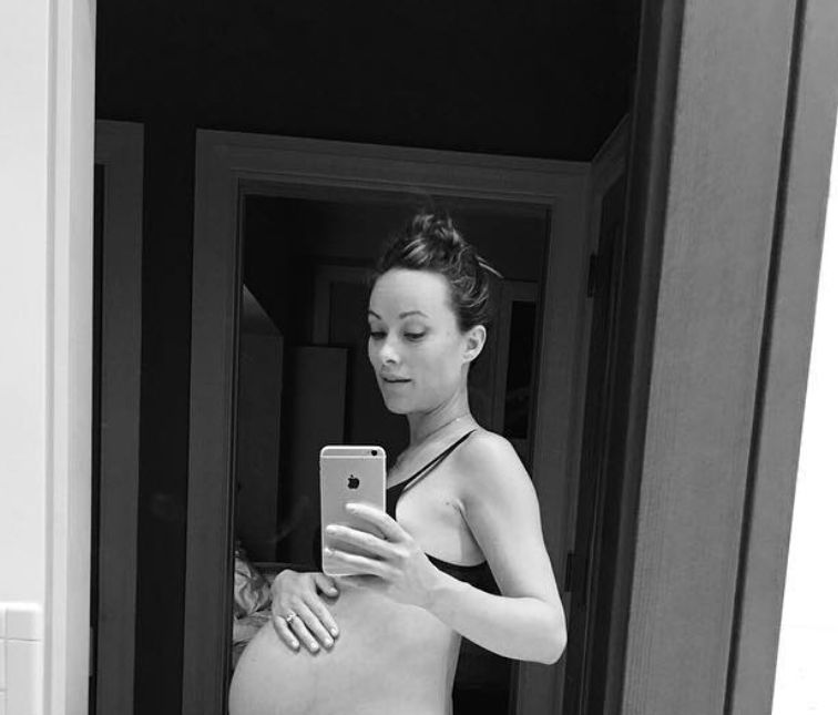 Olivia Wilde pokazała zdjęcie dzień przed porodem. W komentarzach zachwyt