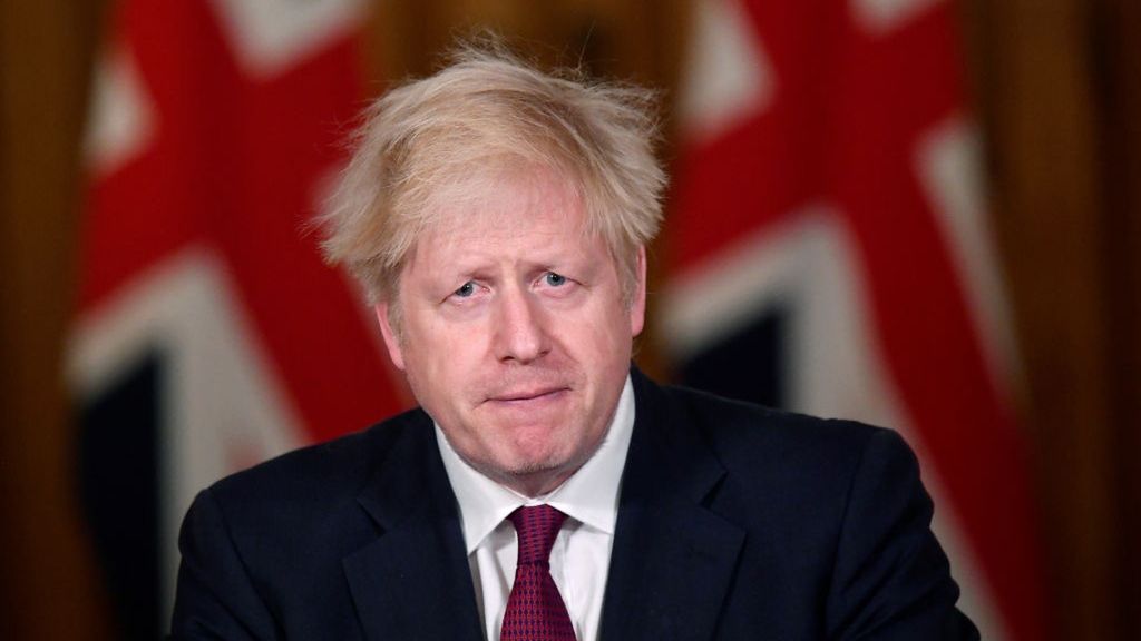 Premier Wielkiej Brytanii Boris Johnson