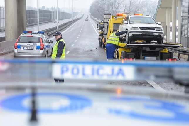 Wypadek na A1 pas ruchu w kierunku Łodzi zablokowany WP