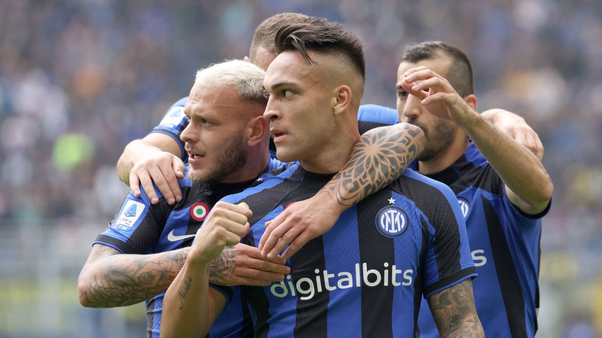 PAP/EPA / MATTEO BAZZI  / Na zdjęciu: Lautaro Martinez
