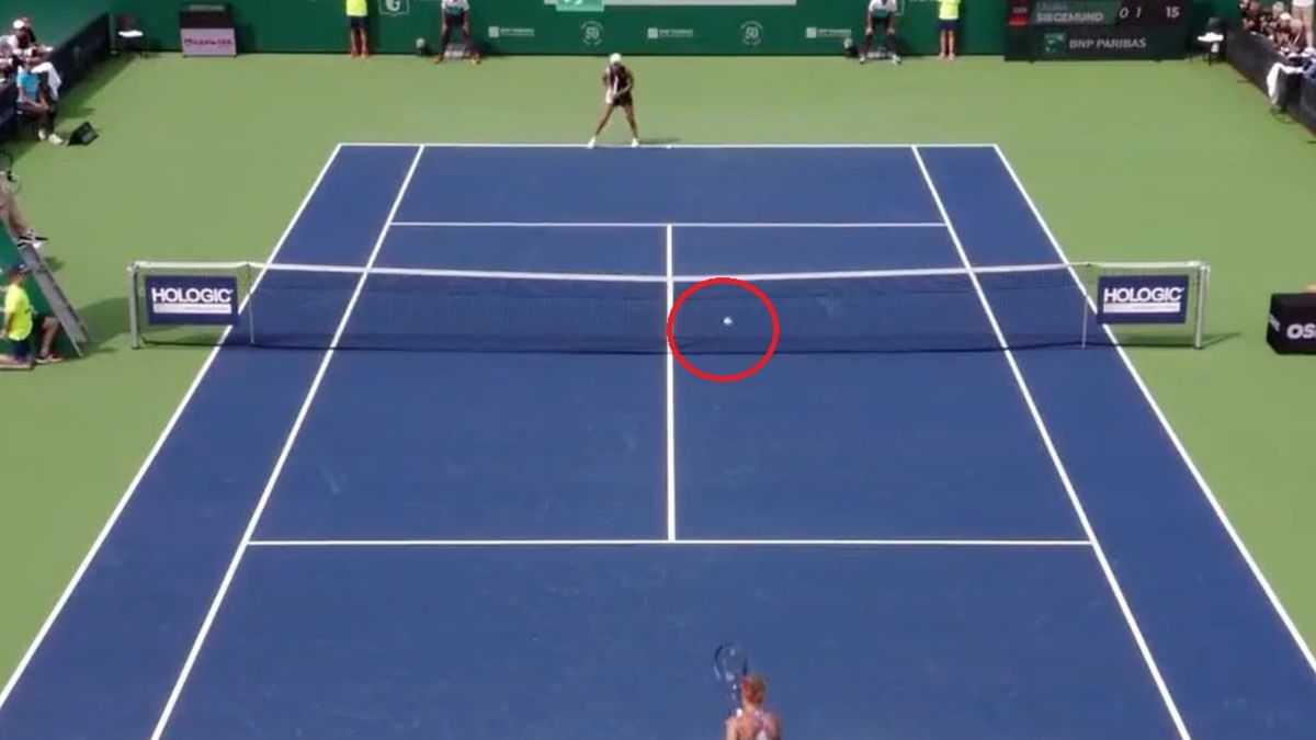 Twitter / WTA / Iga Świątek w finale z Laurą Siegemund