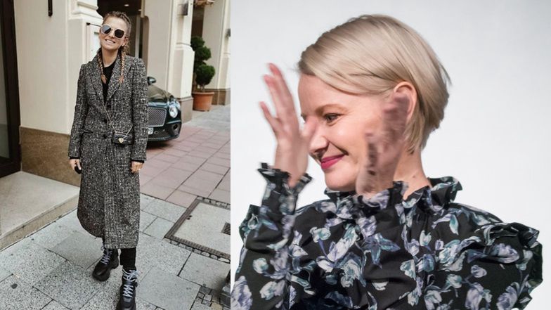 Małgorzata Kożuchowska zachwyca się stylówką Anny Lewandowskiej