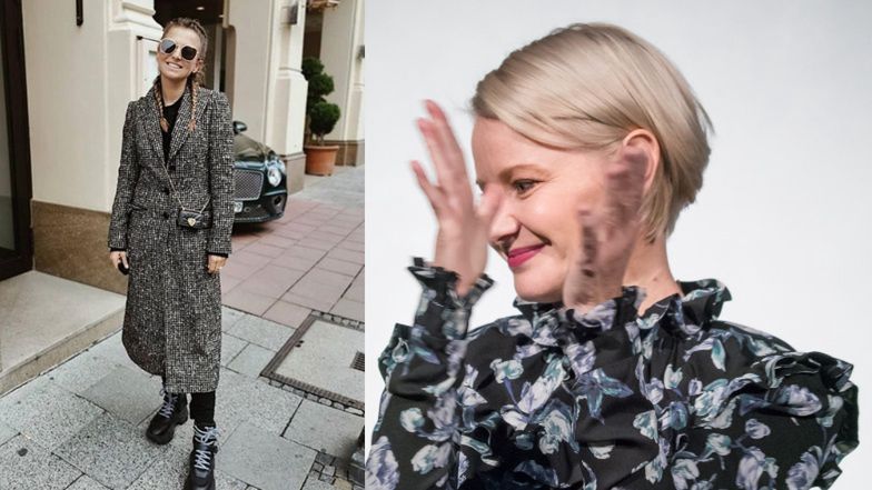 Fashionistka Małgorzata Kożuchowska zachwyca się ciuchami Lewej: "ALE STYLKA SUPEROWA" (FOTO)