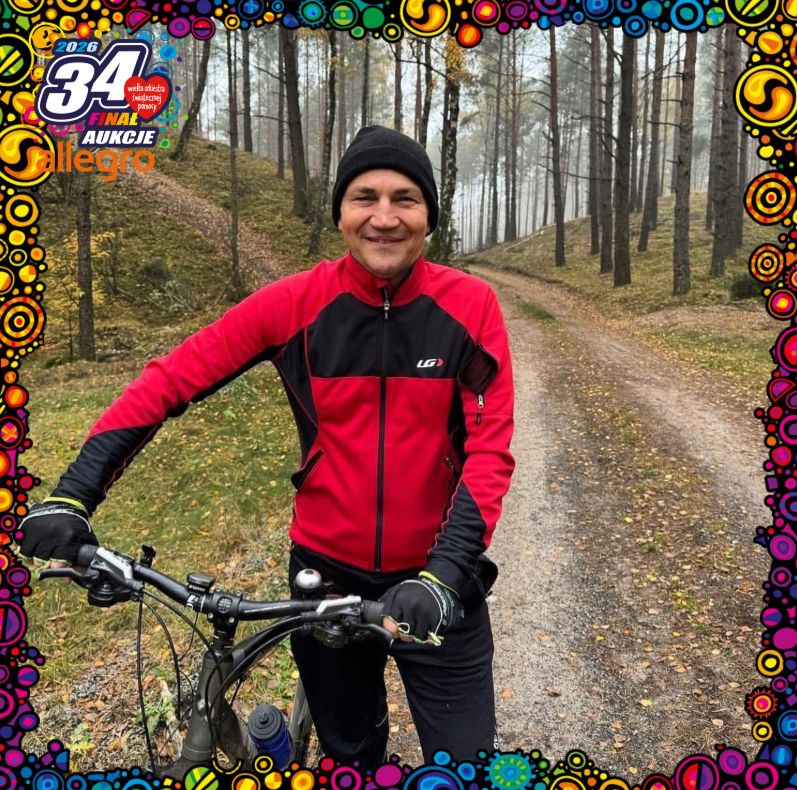 Radosław Sikorski zaprasza na rower