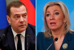 List gończy za Miedwiediewem. Na liście też Zacharowa