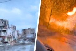 Jechali na ratunek. Rosyjska rakieta spadła tuż przed ich maską