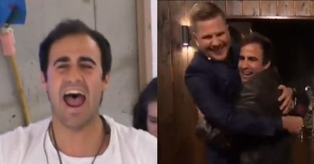 "Big Brother 2": Zachwycony werdyktem Vasyl skacze z radości już na wolności: "COŚ PIĘKNEGO! Fajnie, że tu jestem"